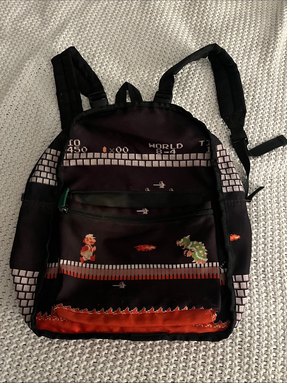 Nintendo Super Mario Bros. 2014 Backpack | Good Pre-Owned Condition